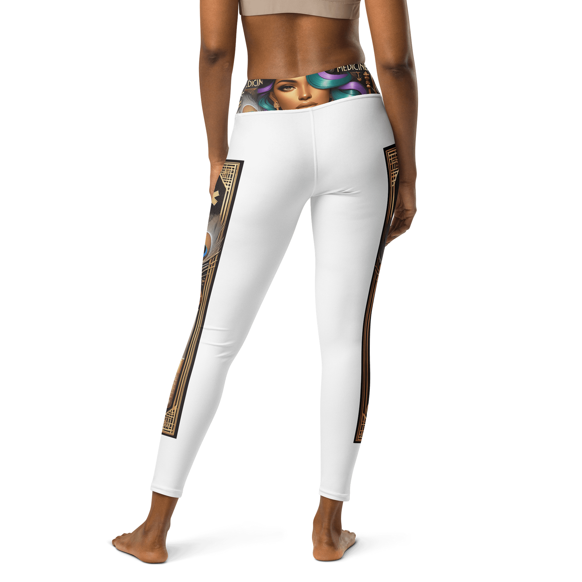 Humanities In Medicine Healthcare Honey Fusion Yoga Leggings product image (2)