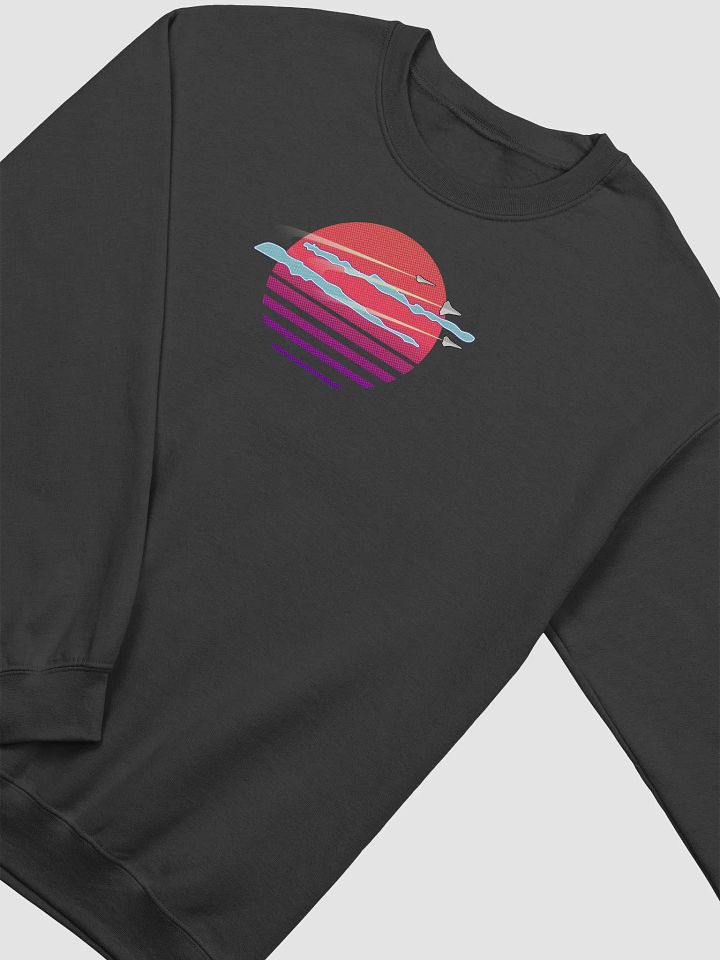 Retrowave Alien Sun Sweatshirt product image (2)