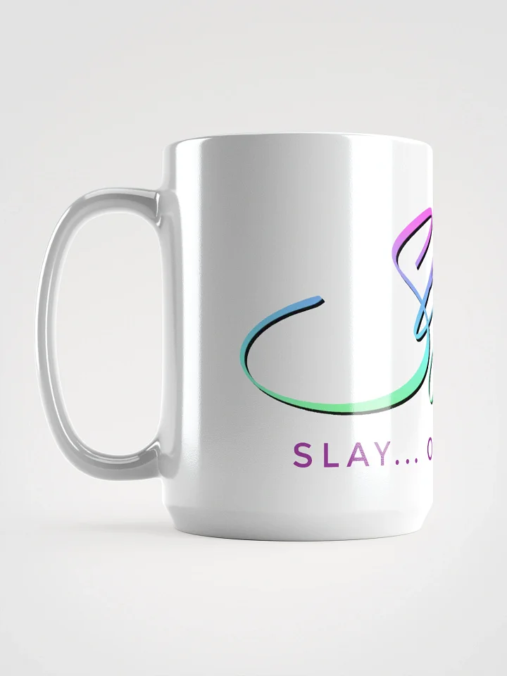 SLAYNA Ombre Large 15 oz White Mug product image (2)