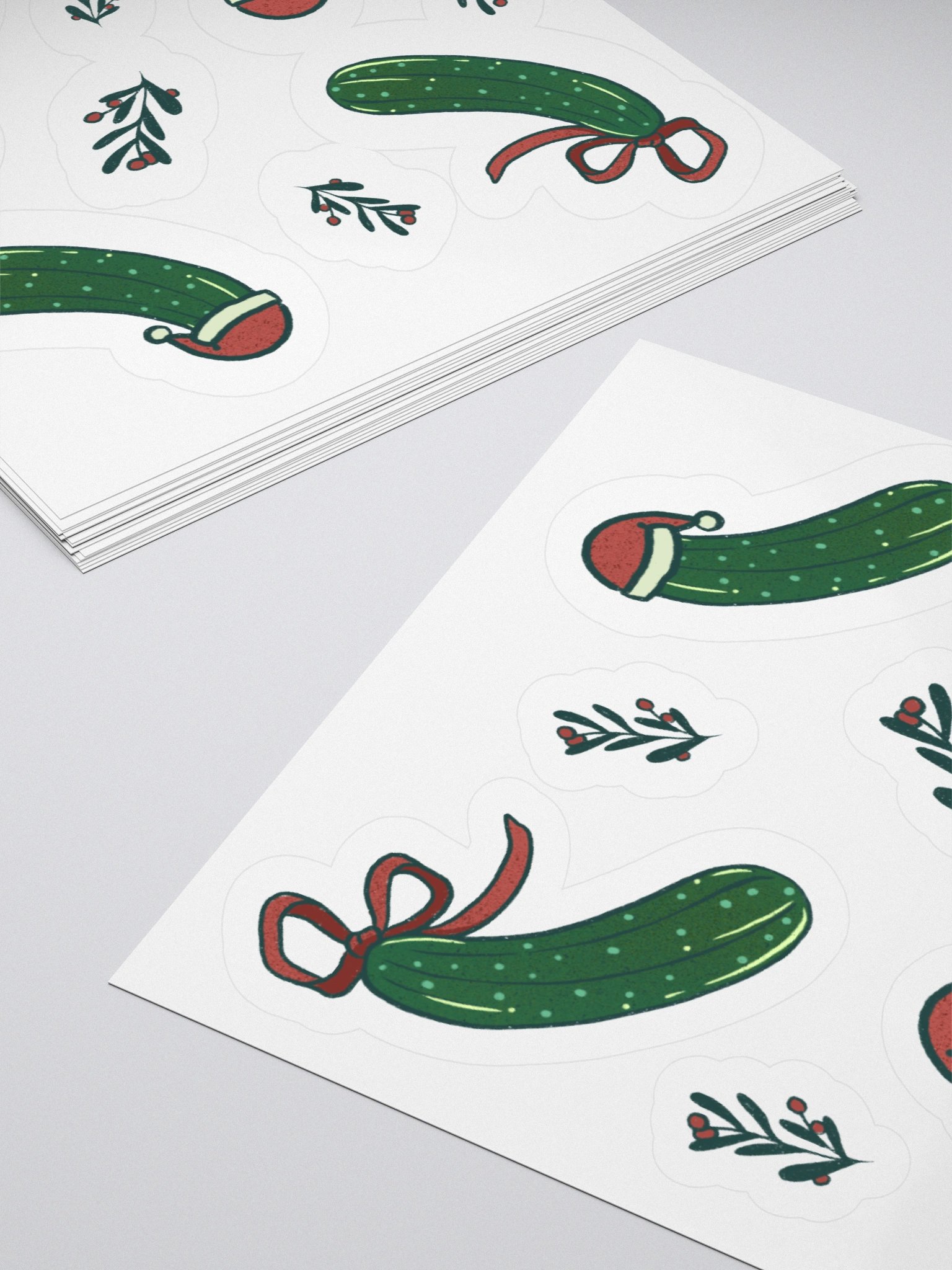 Christmas Pickles Sticker Pack product image (7)