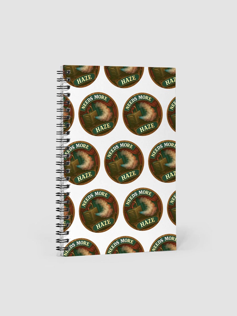 Theatrically Jerry: Vintage Style Needs More Haze Spiral Notebook product image (1)