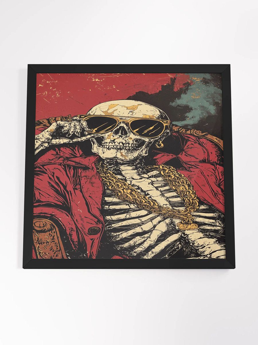 Chic Skeleton Vibes Poster product image (4)