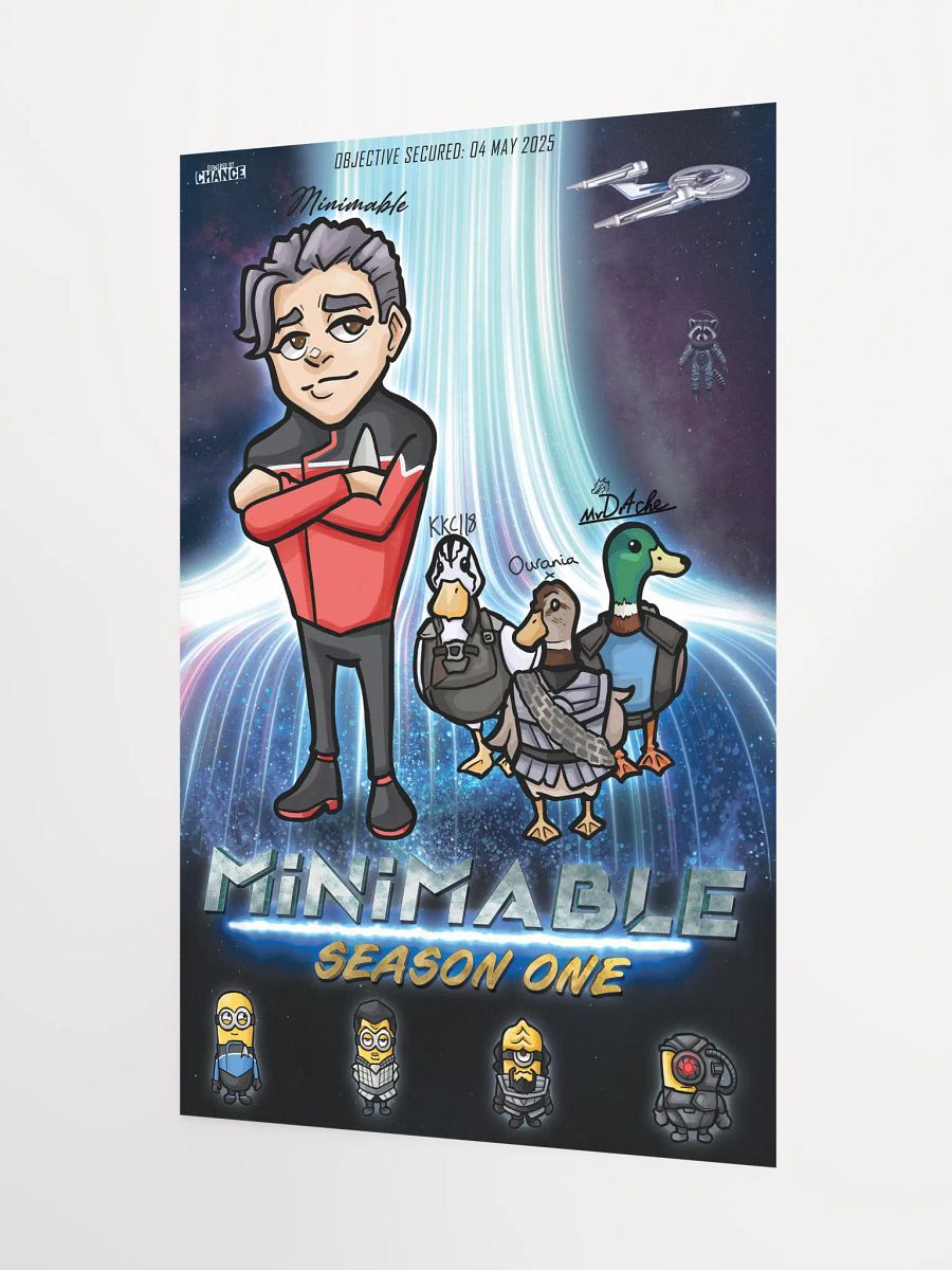 Minimable Season One Poster 12" x 18" product image (3)