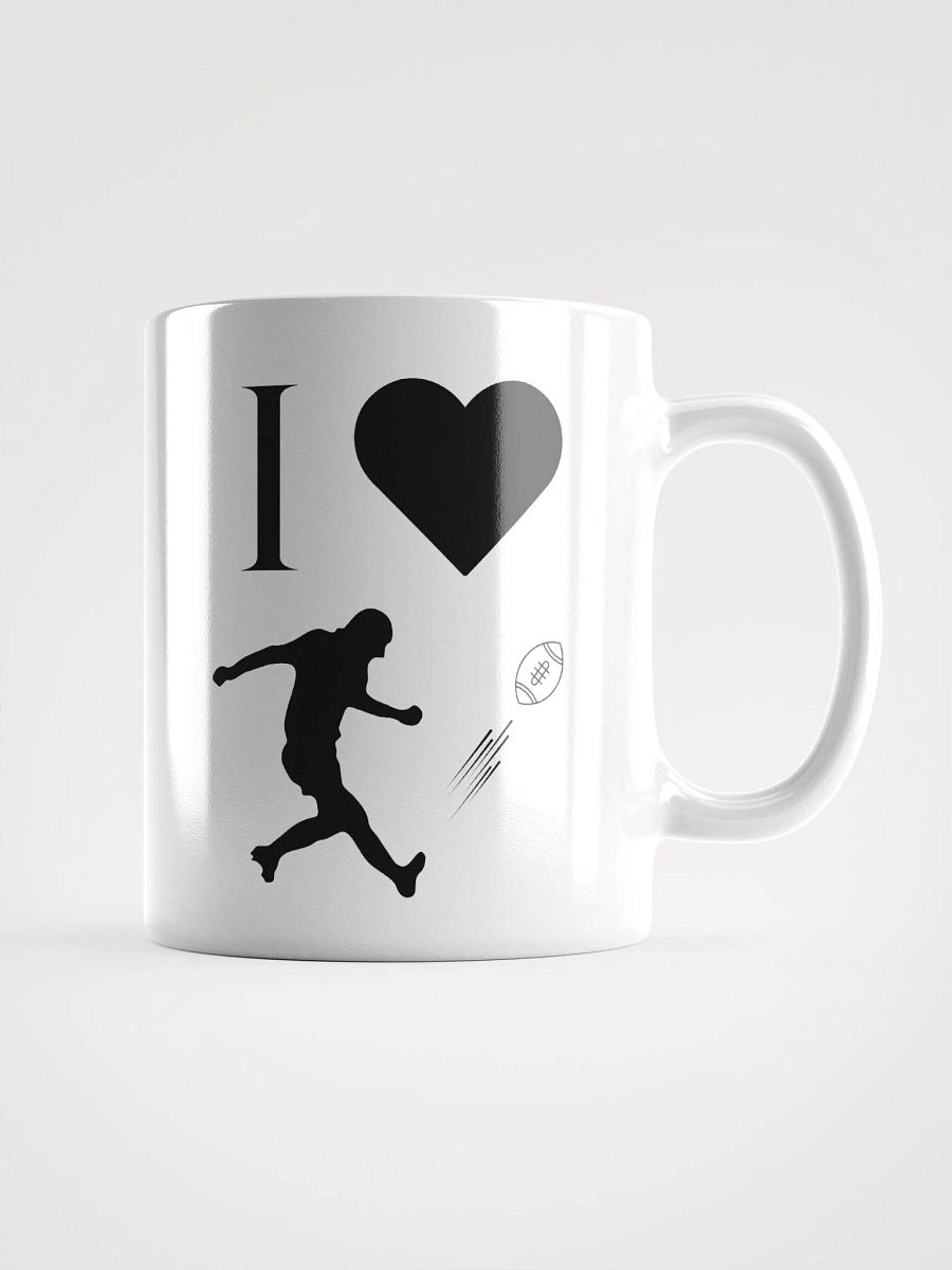 I ❤️ Football Mug product image (1)