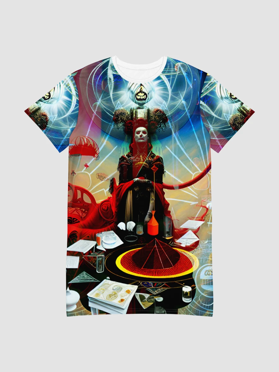THE LONELY ALCHEMIST // ALL-OVER PRINT T-SHIRT DRESS product image (1)