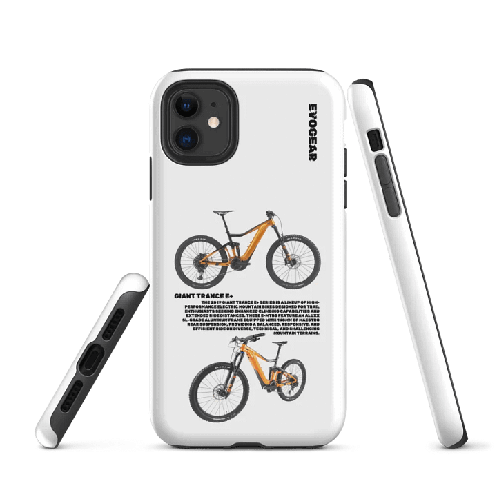 White Giant Trance E+ iPhone Case product image (1)
