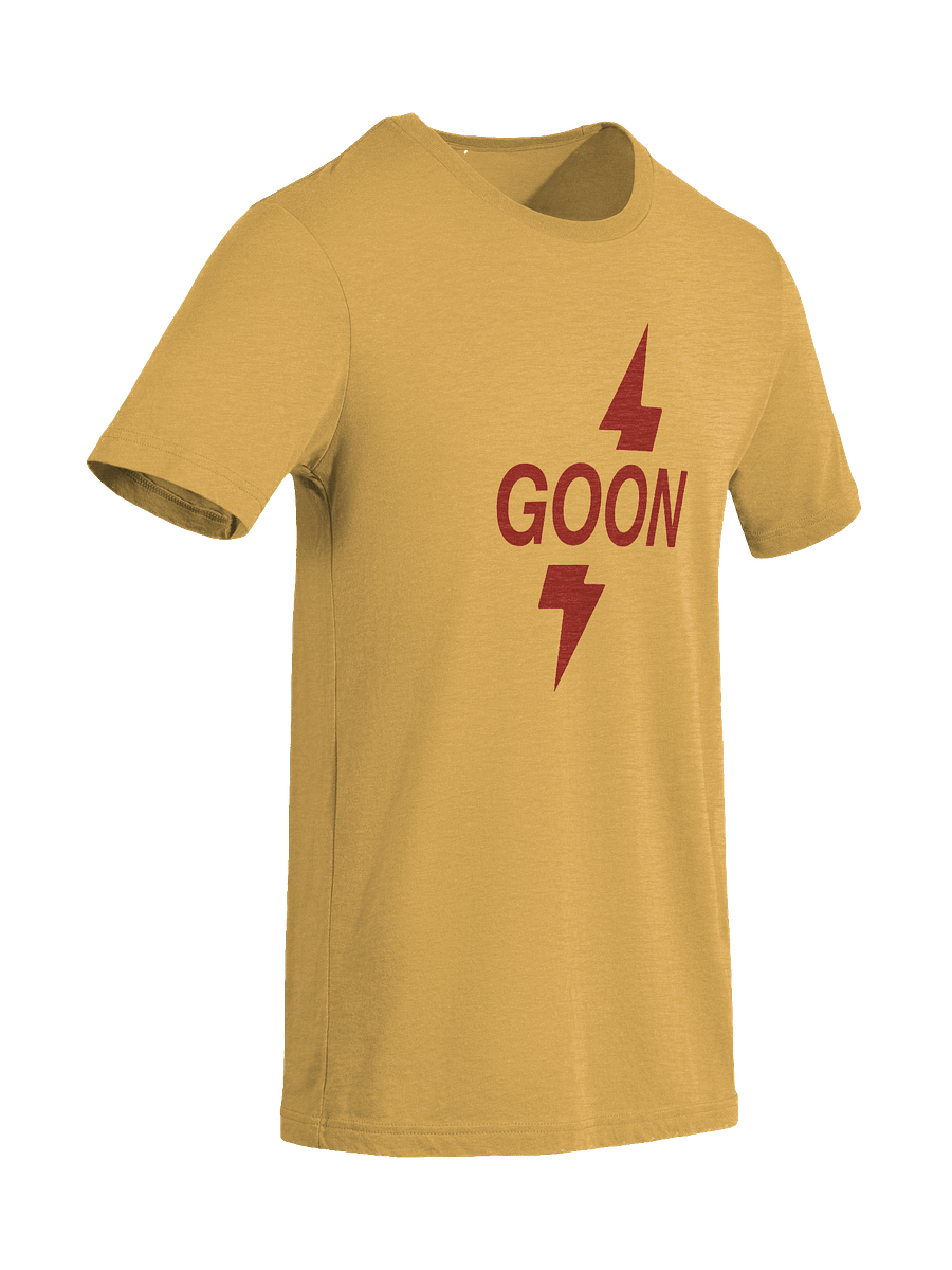 Goon Bolt Short Sleeve T-Shirt Yellow (Large Logo) product image (9)