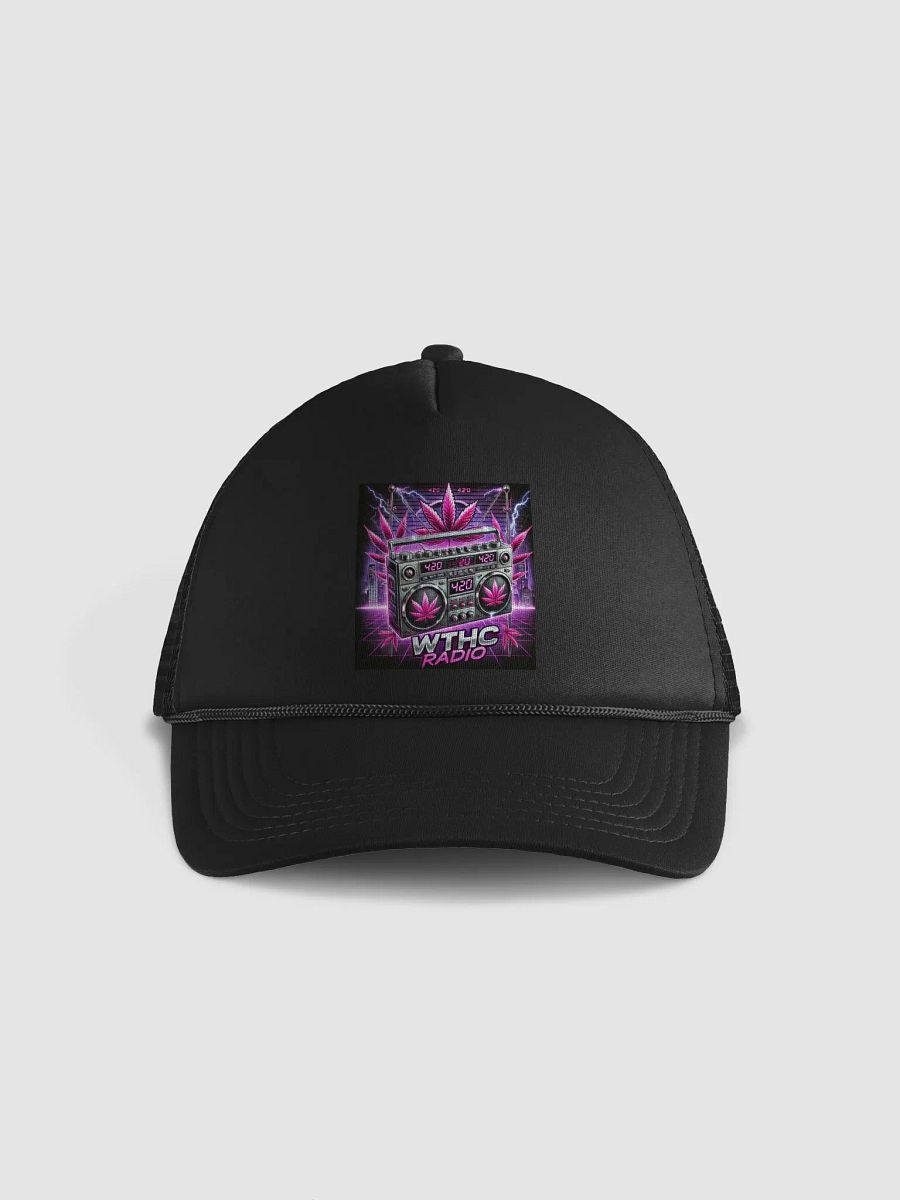 DA WTHC Radio Retro Boom Box Trucker Hat product image (2)