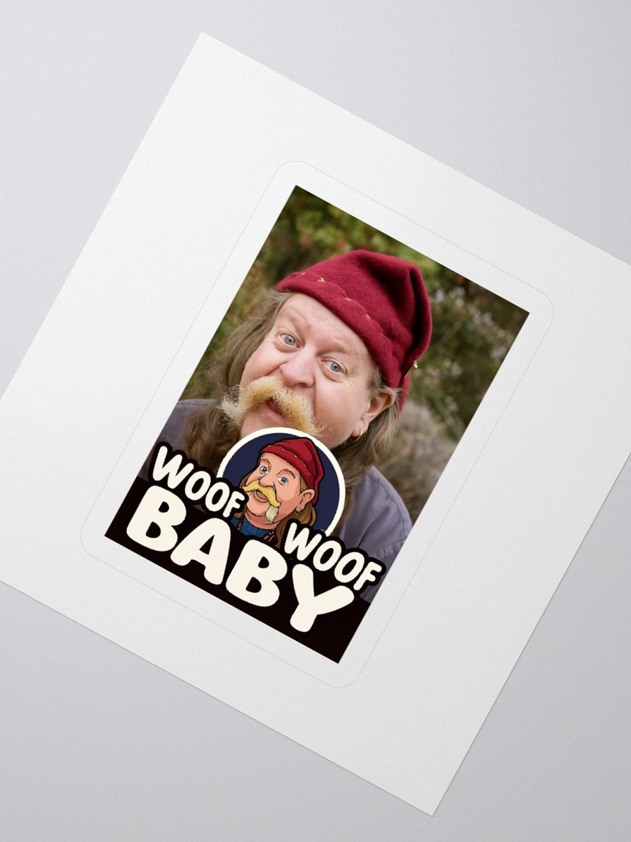 Egil Thorsson Woof Woof Baby sticker product image (5)