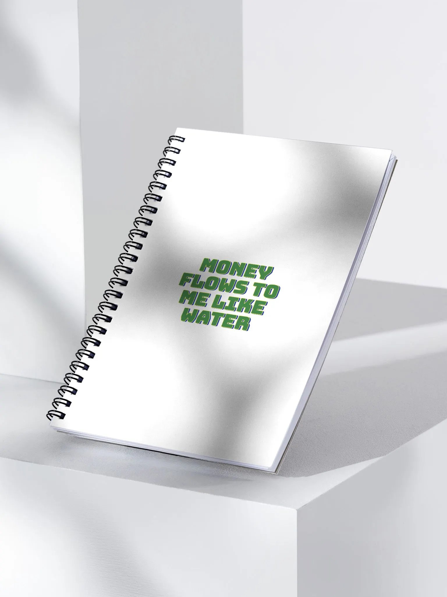 Wealth manifestation Spiral Notebook product image (3)