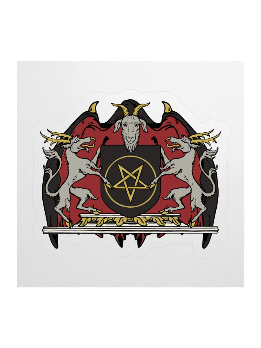 The Sigil of the Abyss Kiss Cut Sticker product image (1)