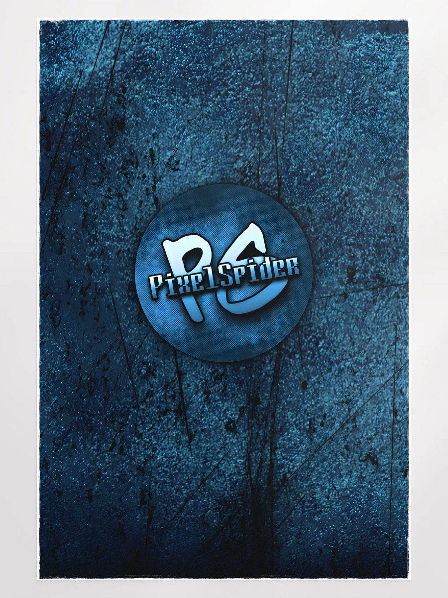 PixelSpider Logo Poster product image (1)