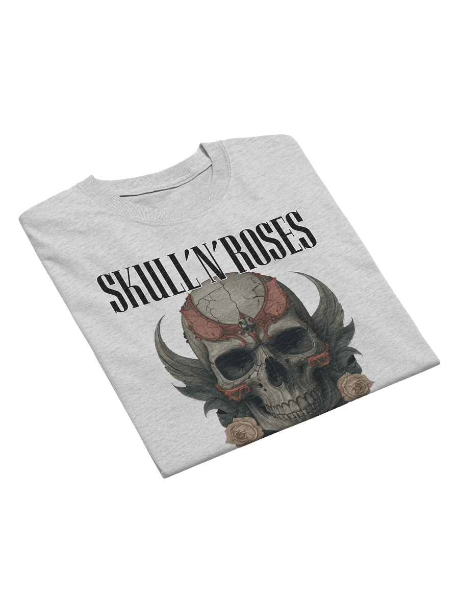 Skull 'n' Roses Gothic T-Shirt product image (31)