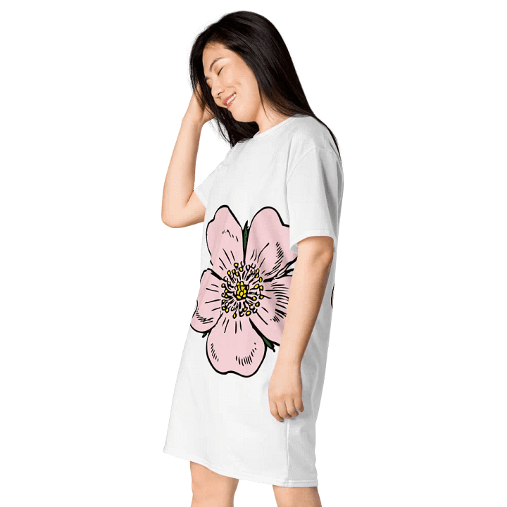 Blossom Comfort Oversized Nightshirt Dress product image (2)
