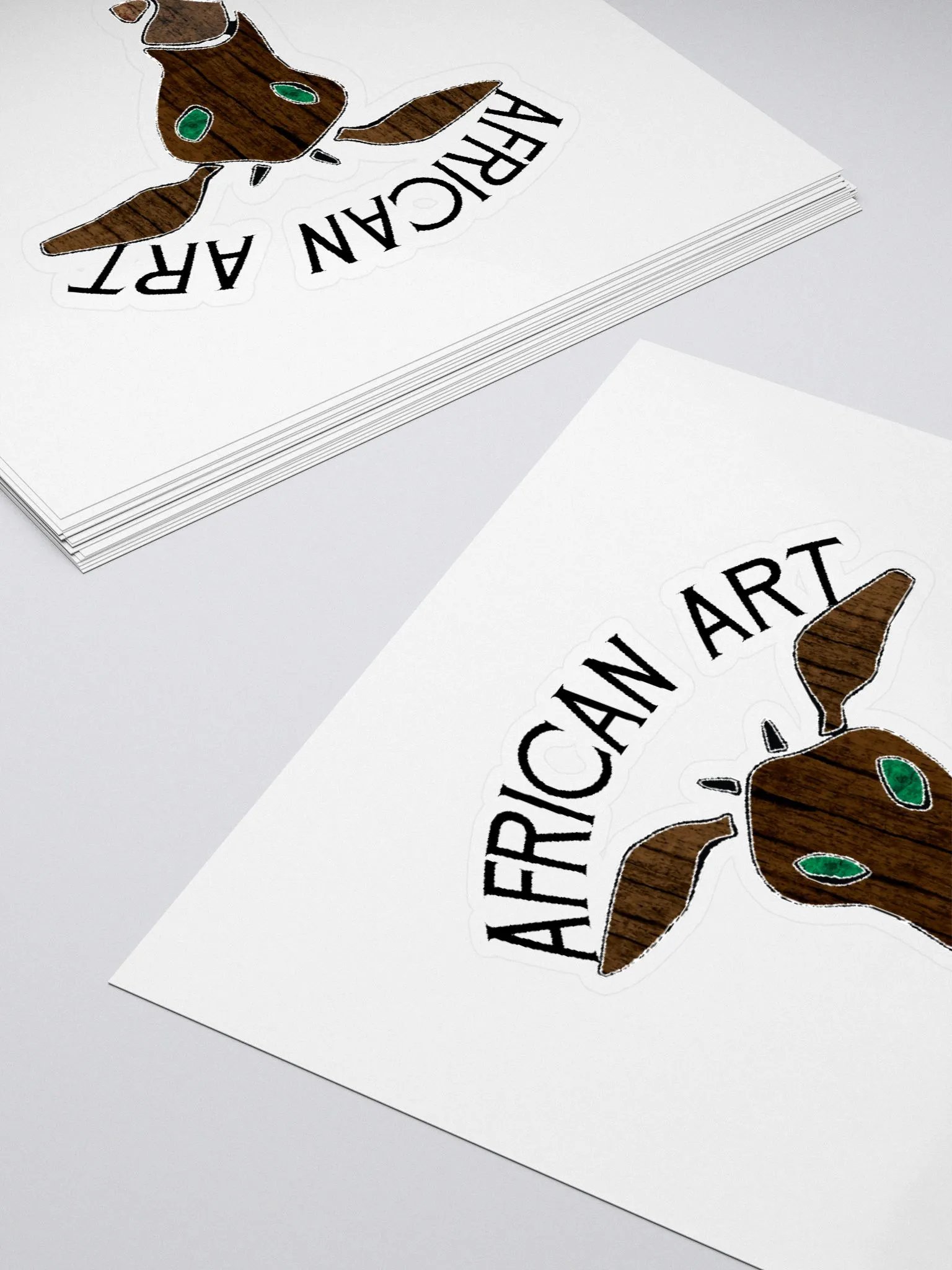 Giraffe Woodland Kiss Cut Stickers product image (10)