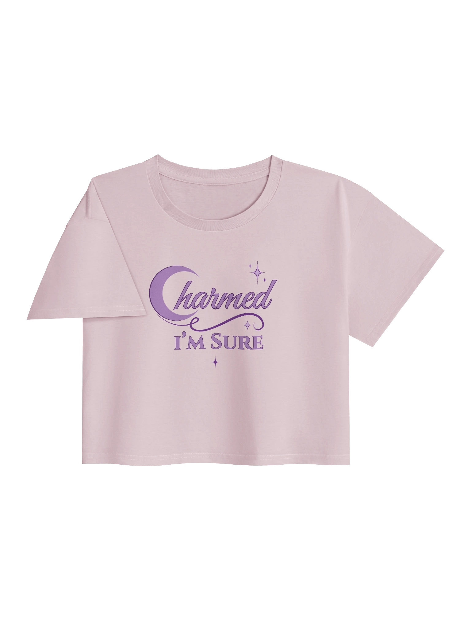 "Charmed I'm Sure"- Cropped Tee product image (3)