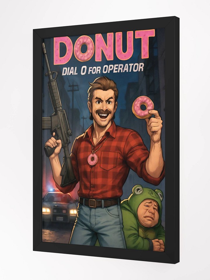 Donut Framed Print product image (2)
