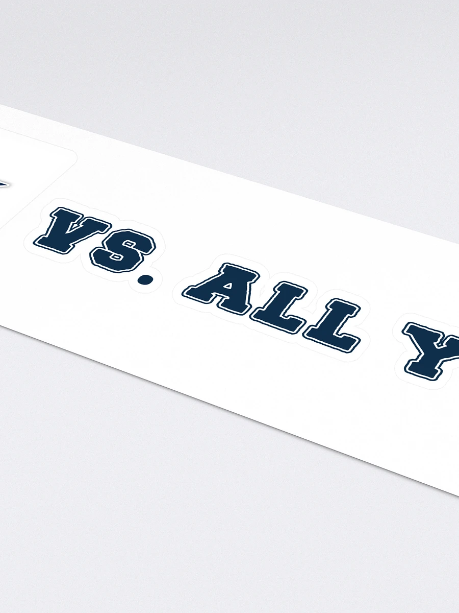 Cowboys Vs. All Y'all Texas Football Rivalry Design product image (4)