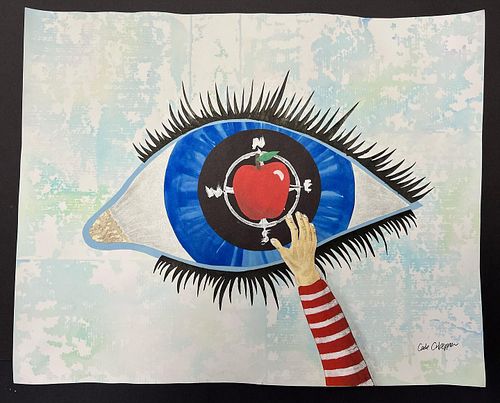🍎👁️ the “apple of my eye”

Continuing the series of idioms taken literally, this piece has been the “apple of my eye” for a w...