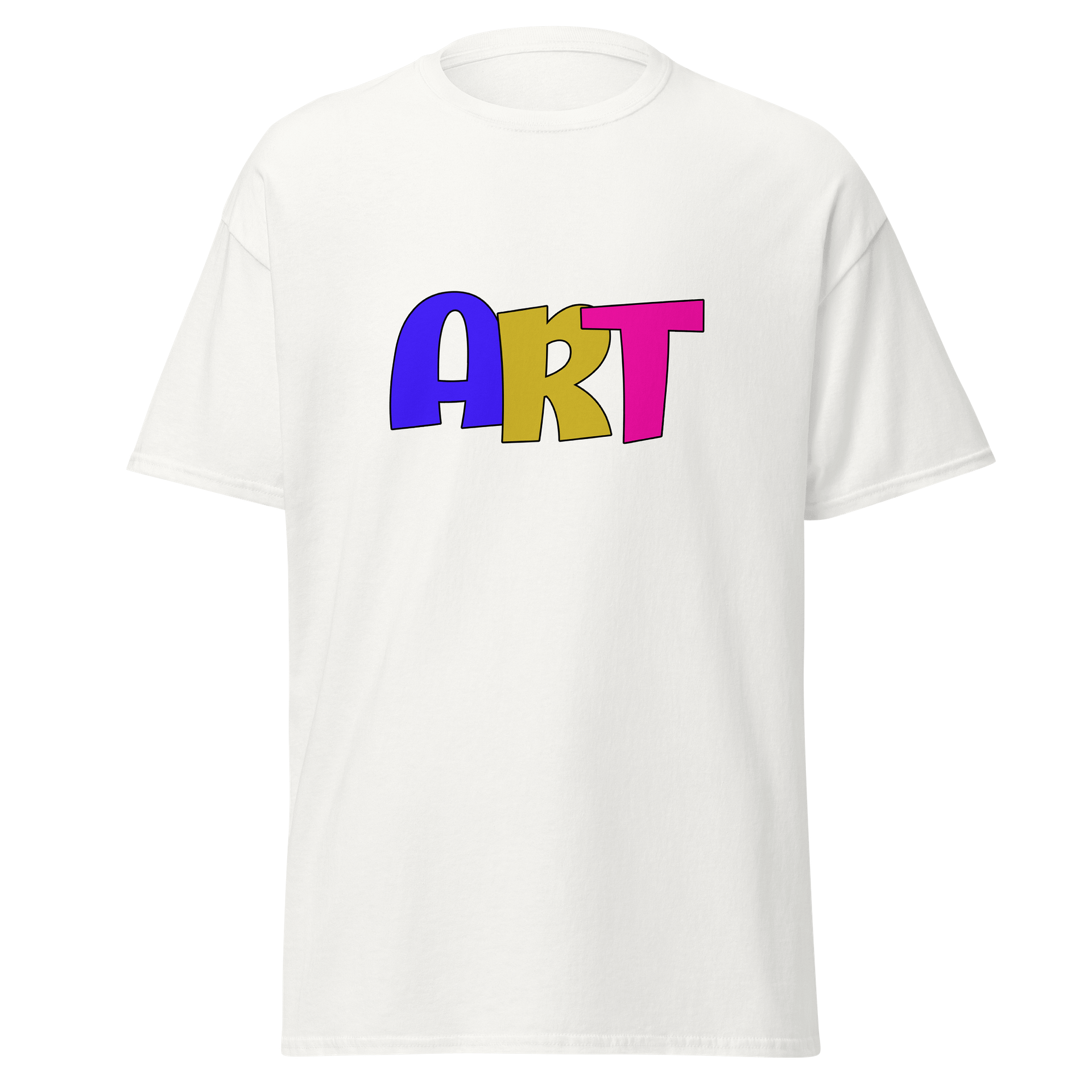 Vibrant ARTistic Letters T-Shirt product image (2)
