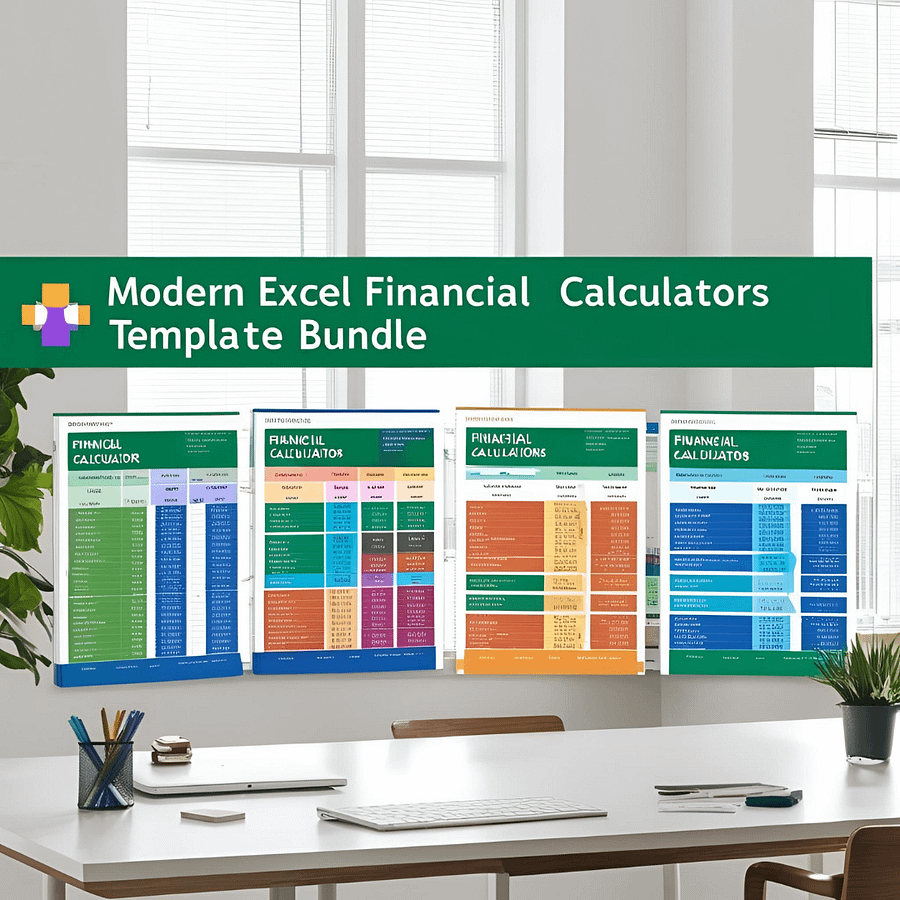 Excel Financial Calculators Template Bundle product image (3)
