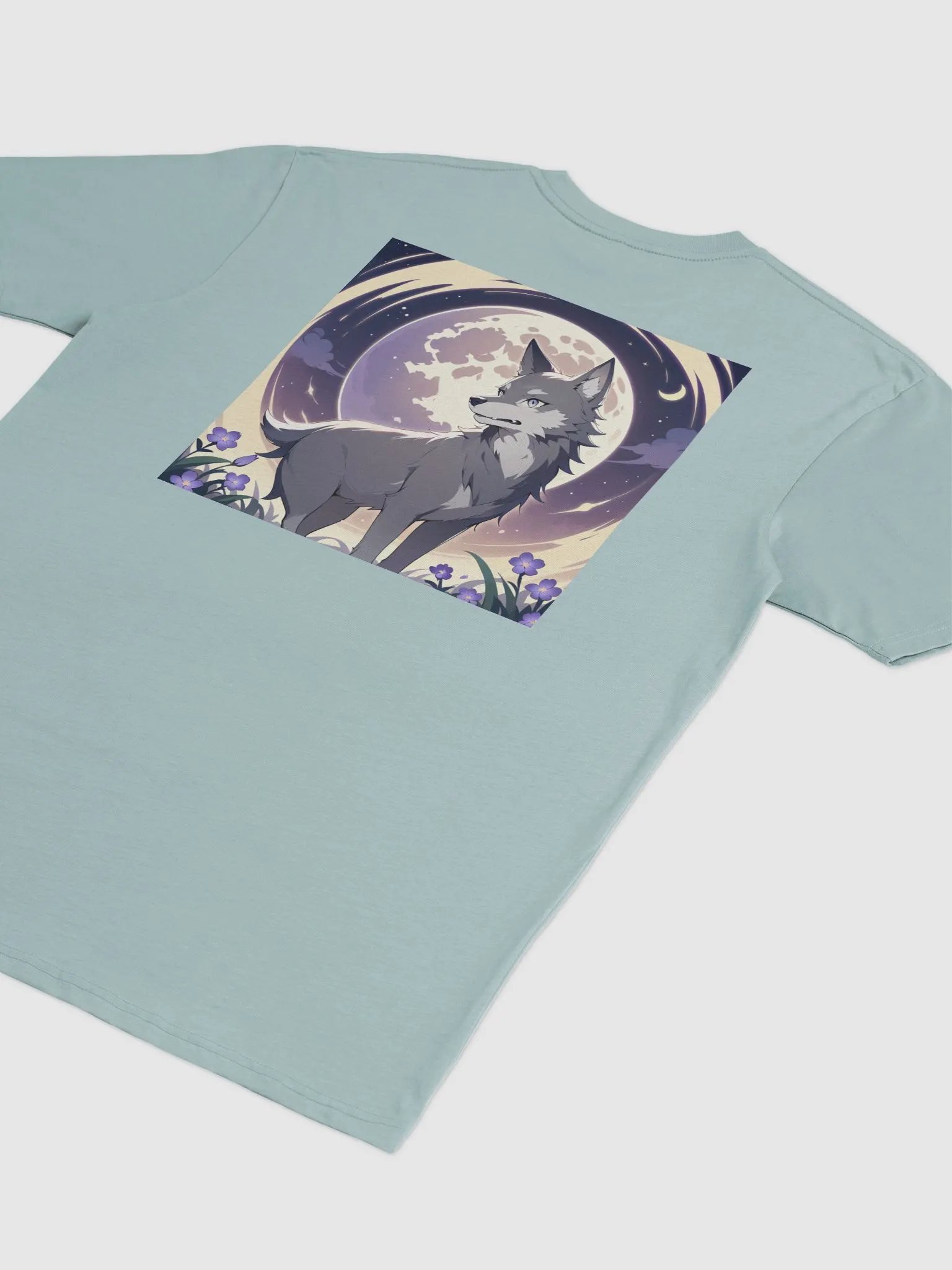 MistyWolf11602 Illustrated Wolf Tee product image (16)