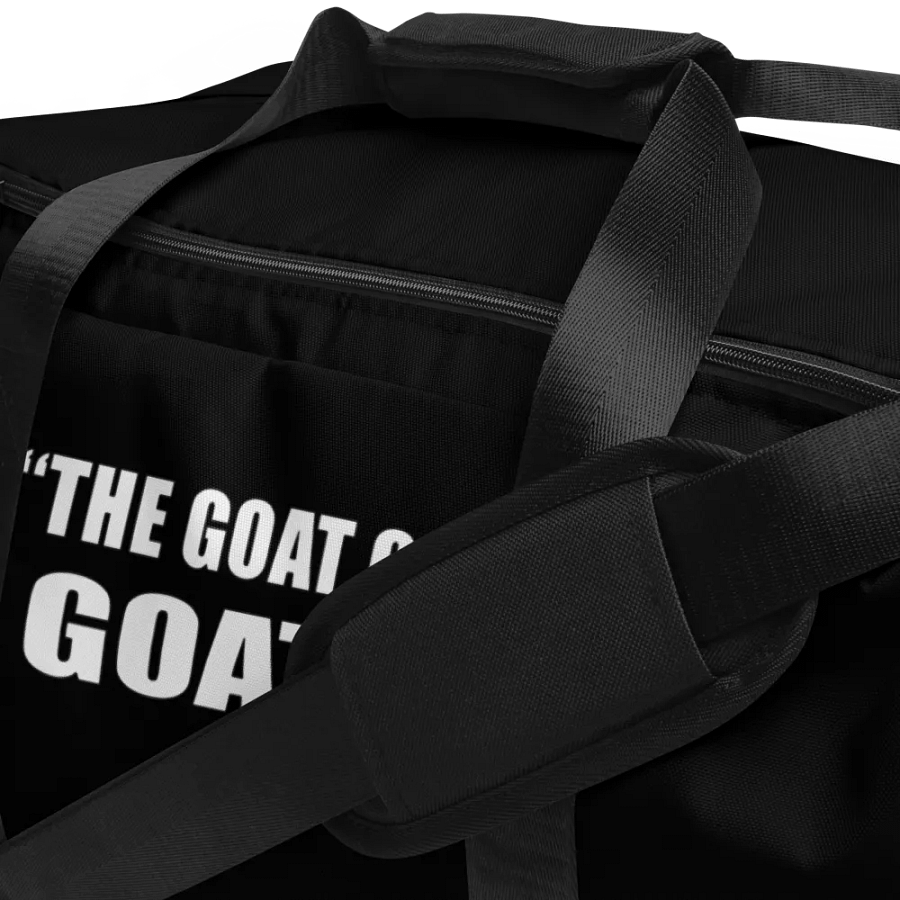 The Goat of Goats Black Duffle Bag product image (4)