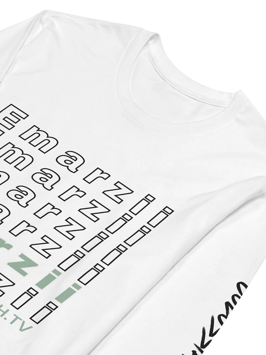White Emarzii Emarzii Long Sleeve Tee product image (3)