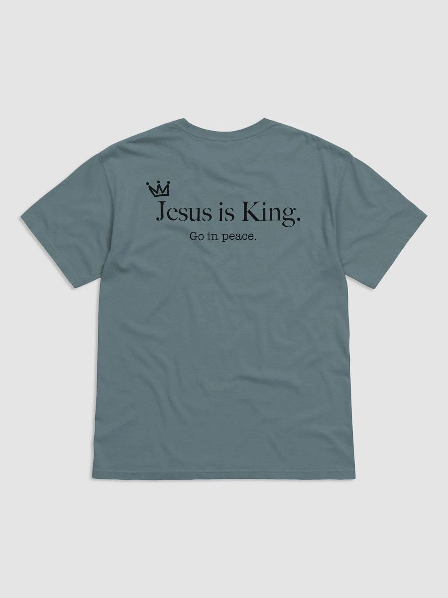 Comfort Jesus is King T-Shirts Black text product image (52)