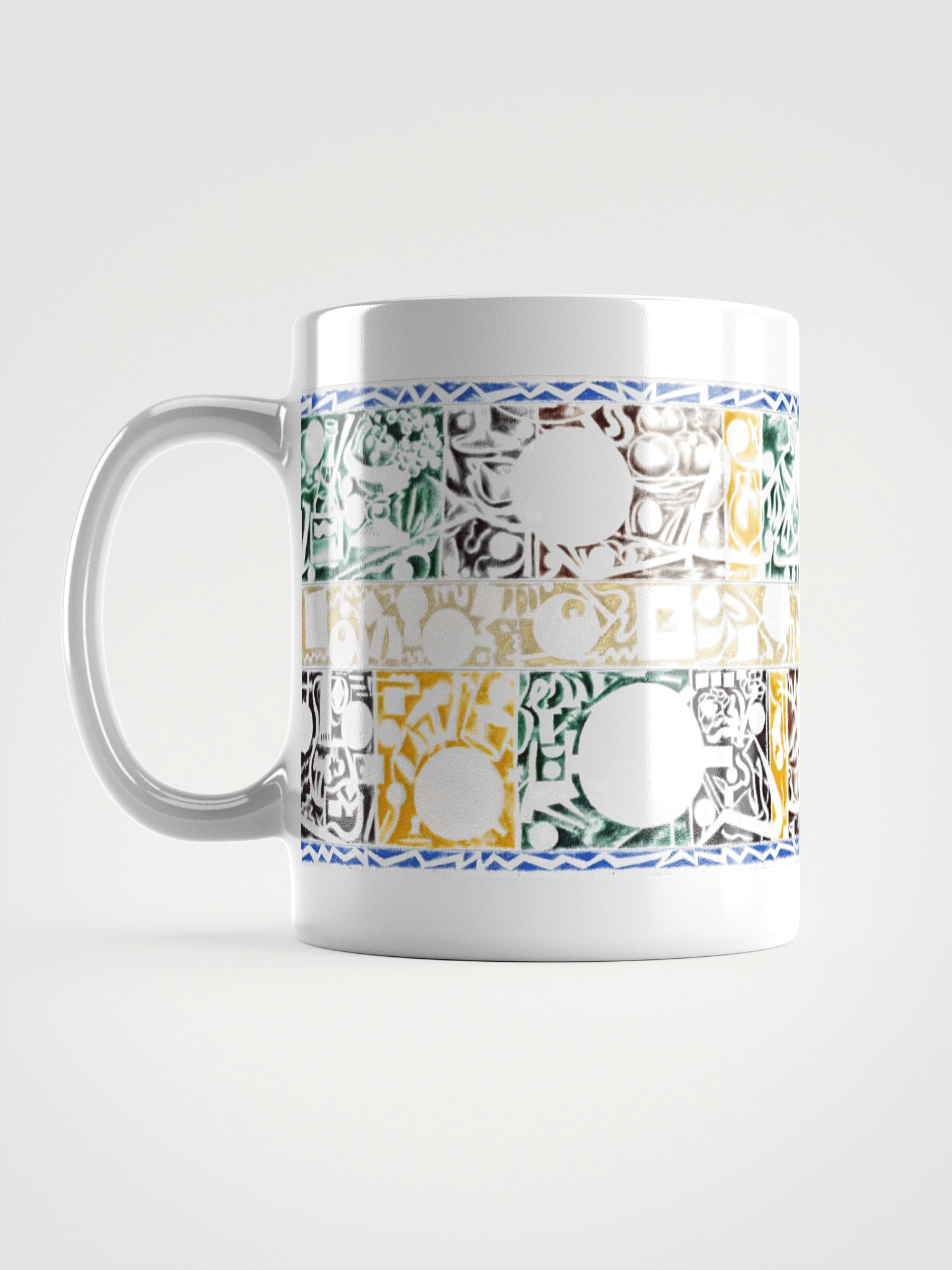 Spring Still Life (1990) on White Glossy Mug product image (6)