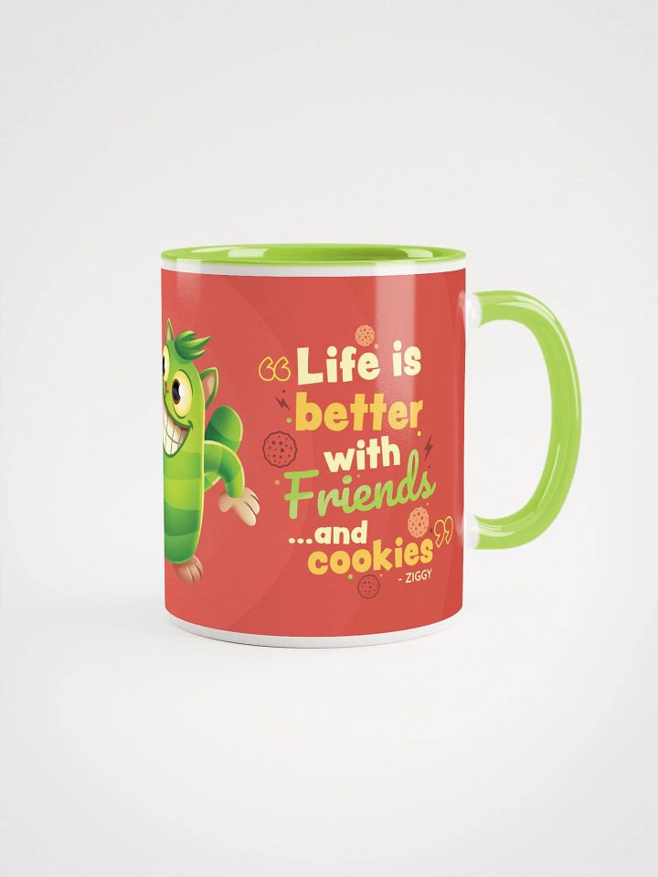 Cookie Cats - Ziggy Whimsical Friends Ceramic Mug product image (1)