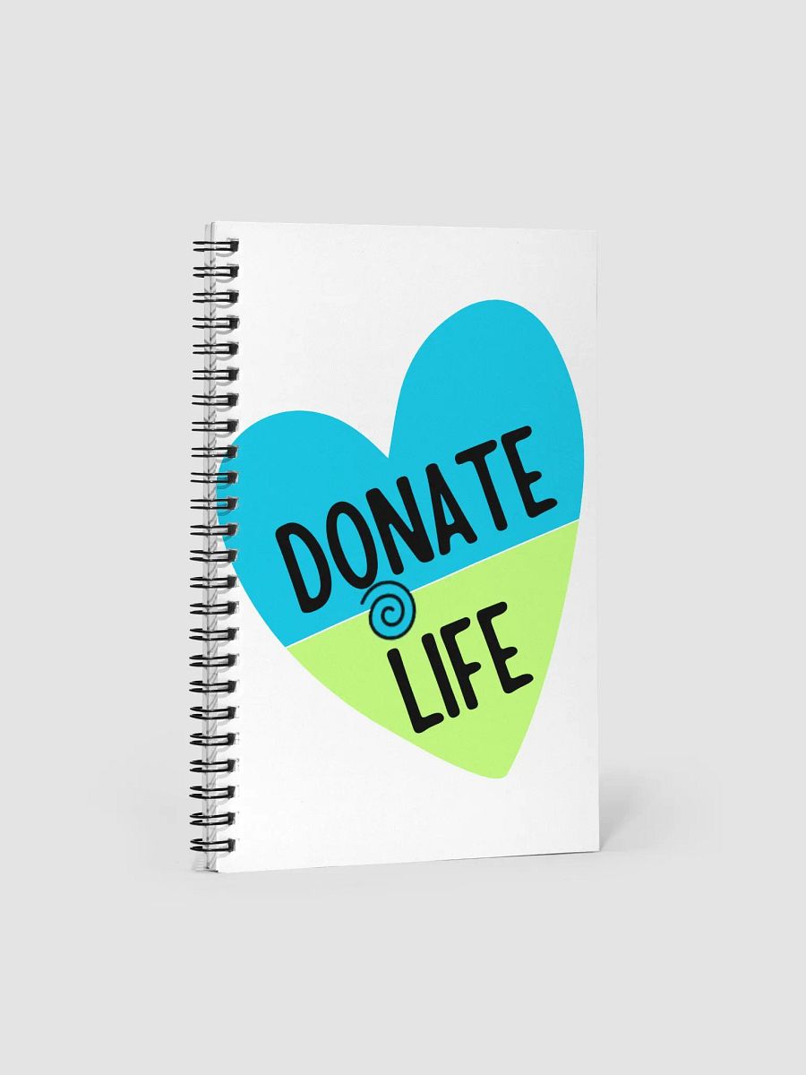 Donate Life Notebook Large Logo product image (1)