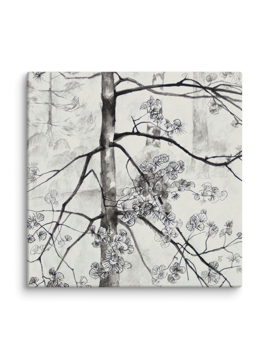 Eternal Growth Canvas - Young Pine Tree product image (2)