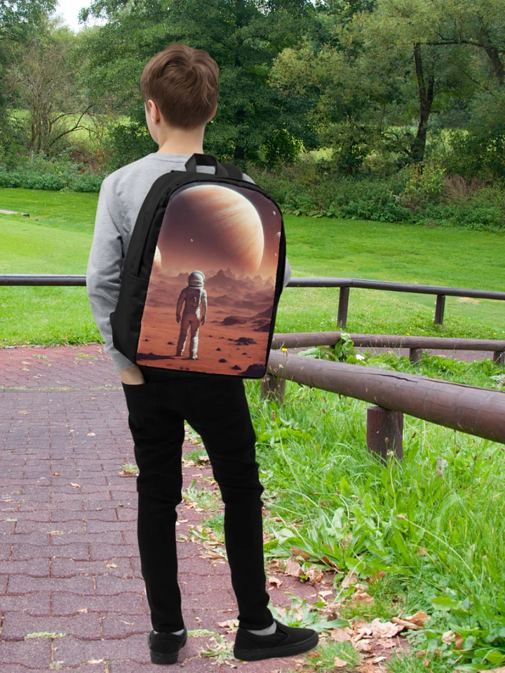 Astronaut On Alien Planet Backpack product image (1)