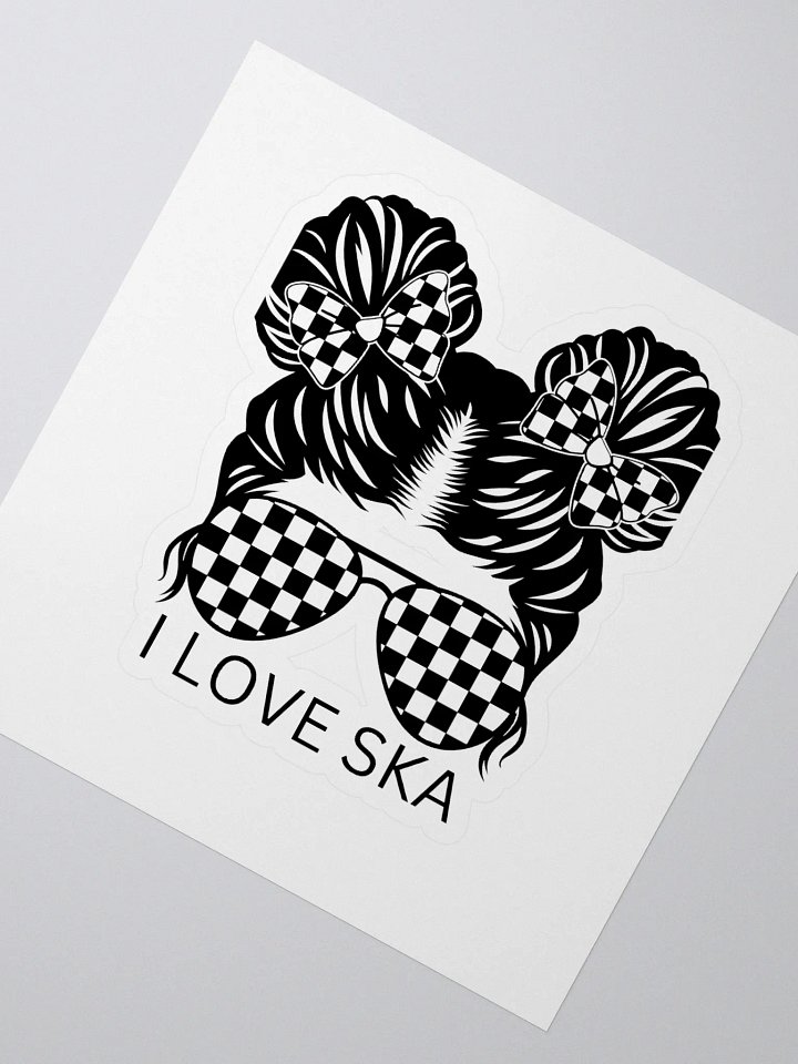love ska Kiss Cut Stickers product image (2)