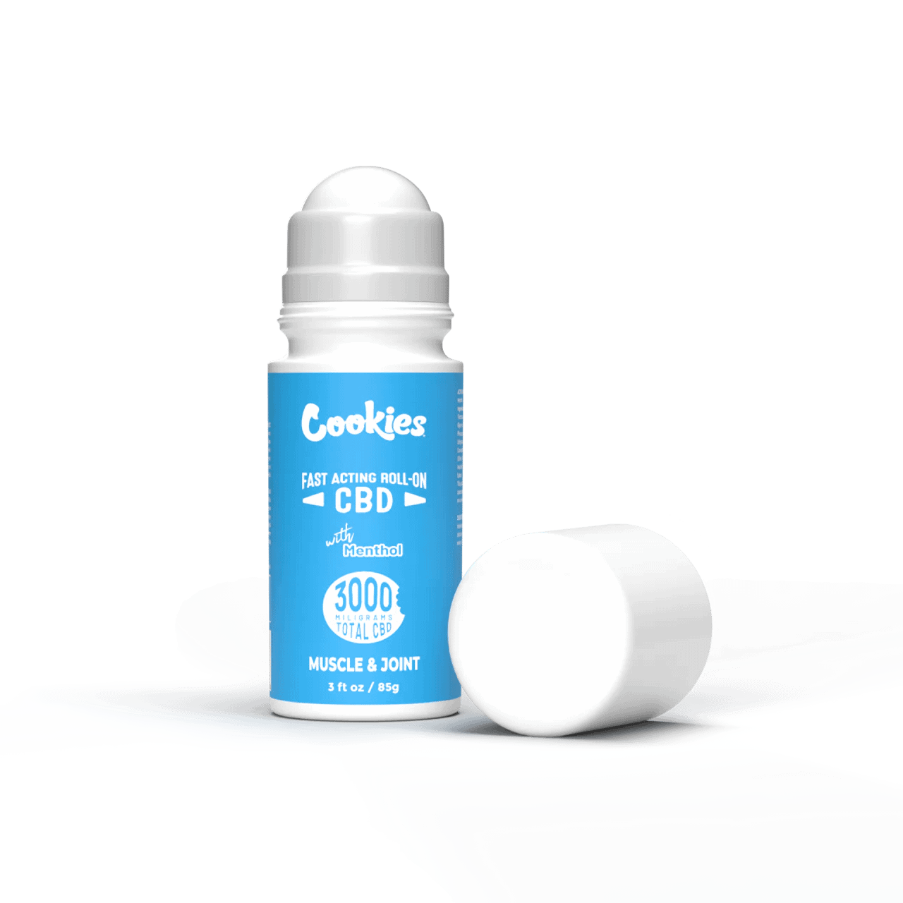 Cookies - CBD 2oz Roll-On Cream w/ Menthol 3000mg - 6ct Pop Box product image (1)