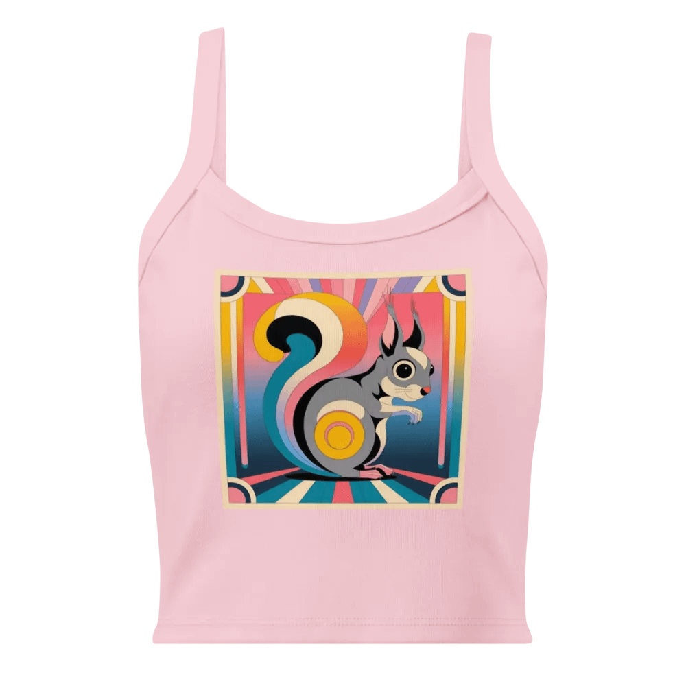 Colorful Squirrel Illustration Women's Tank Top product image (1)