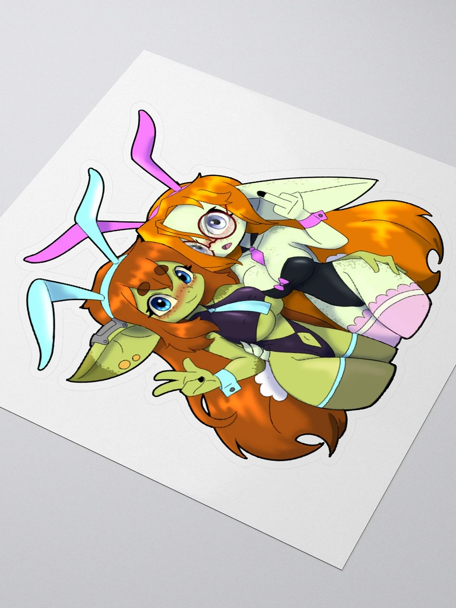 Two Bunny Gobs sticker product image (8)