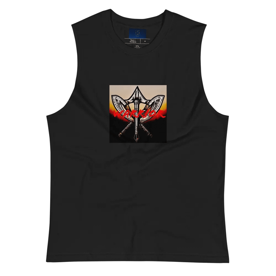Warrior's Crest Muscle Tank product image (3)