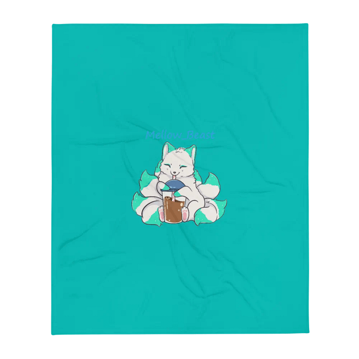 Turquoise Sippy Beast blanket product image (2)