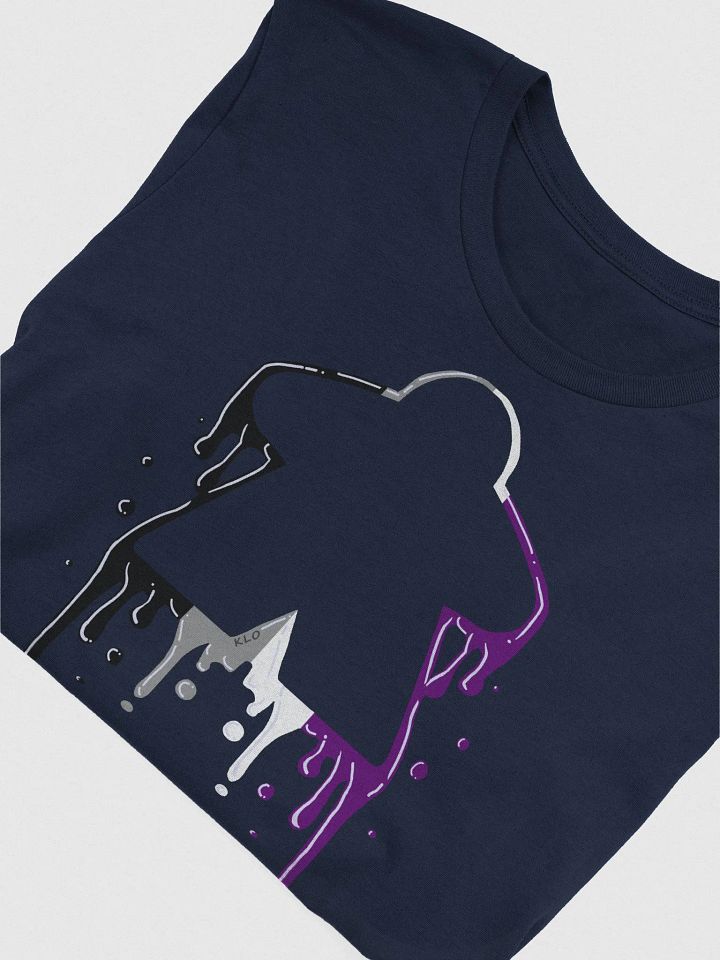 Drippy Ace Pride Meeple T-Shirt product image (1)