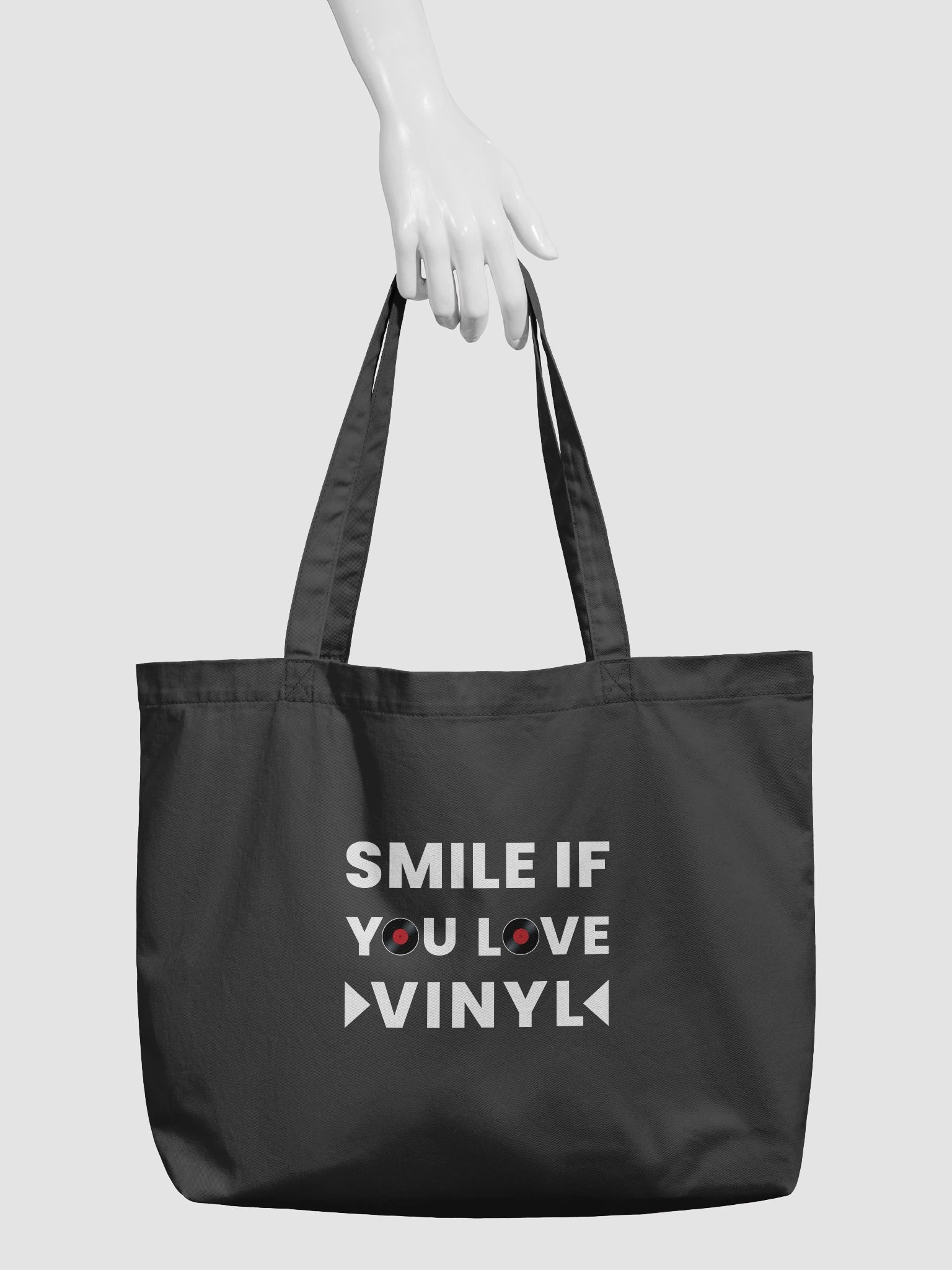 Smile If You Love Vinyl - Crate Digger’s Tote product image (3)