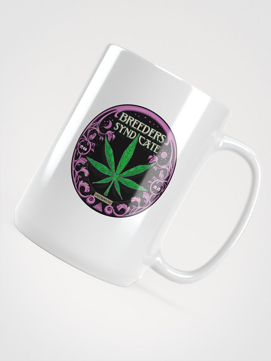 Breeders Syndicate Podcast Classic Logo White Mug product image (4)