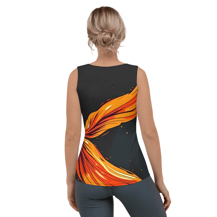 Golden Fish All-Over Print Women's Tank Top product image (2)