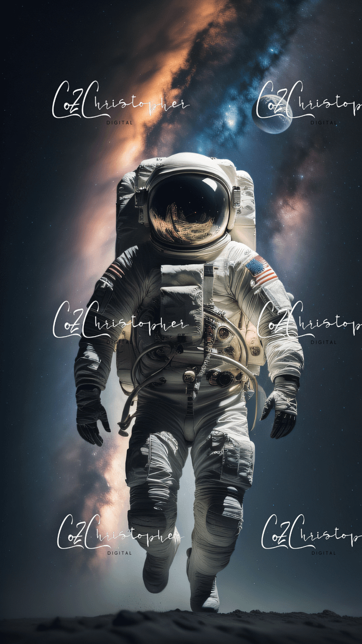 A Walk in Space Mobile Wallpaper product image (2)