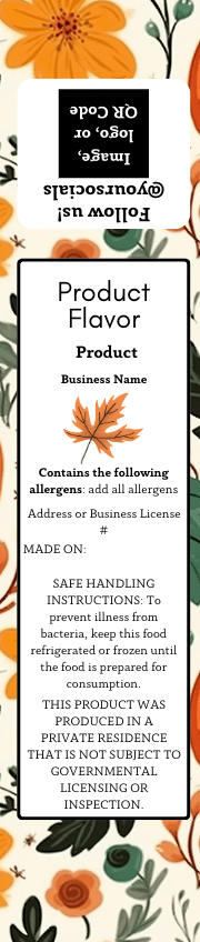 Pumpkin Patch Delight Label Template Bundle product image (2)