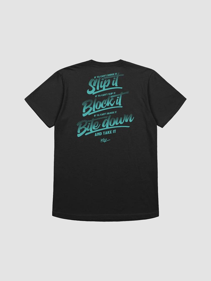 BITE DOWN TEE BLACK/GREEN product image (2)