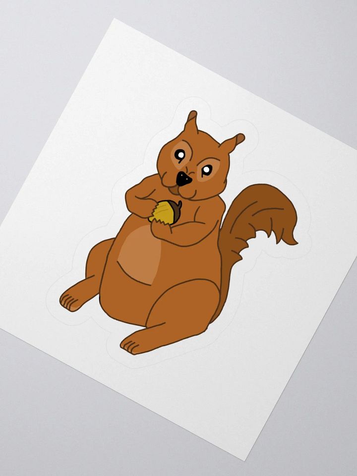 Squirrel sticker product image (1)