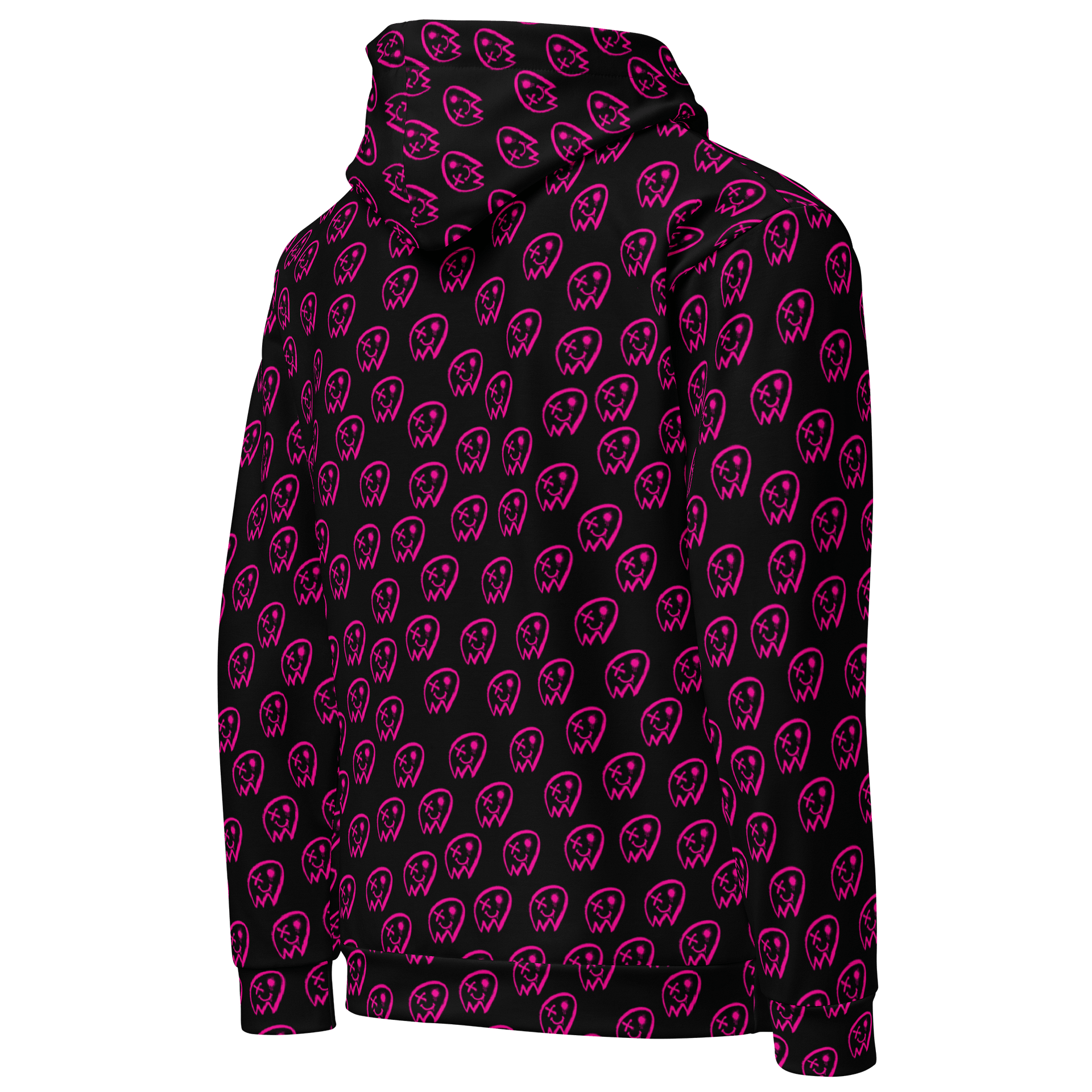 Ghost Haunt Pink Ghost Unisex Hoodie product image (5)