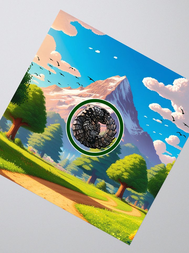 Stickers Petit logo avec fond product image (4)